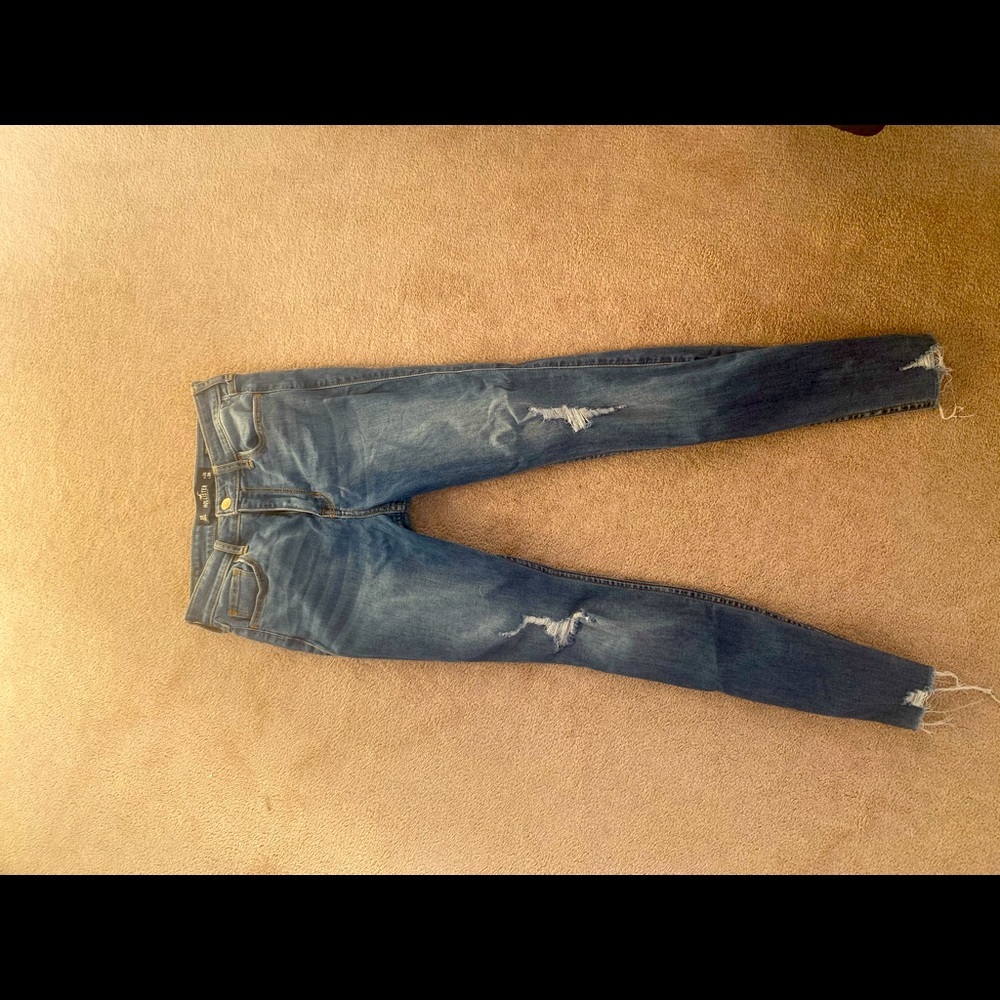 Hollister high rise super skinny